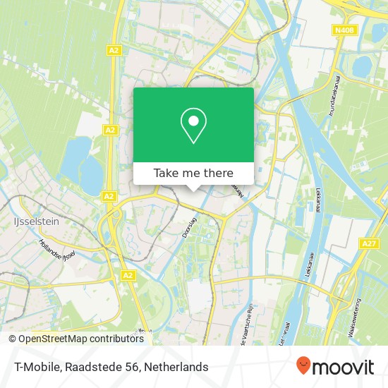 T-Mobile, Raadstede 56 map