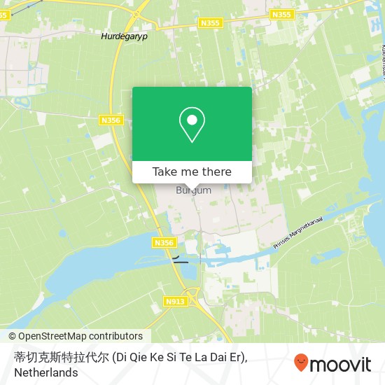 蒂切克斯特拉代尔 (Di Qie Ke Si Te La Dai Er) map