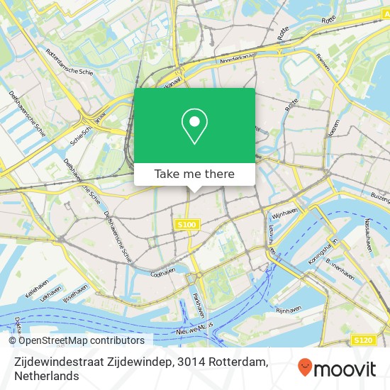 Zijdewindestraat Zijdewindep, 3014 Rotterdam map