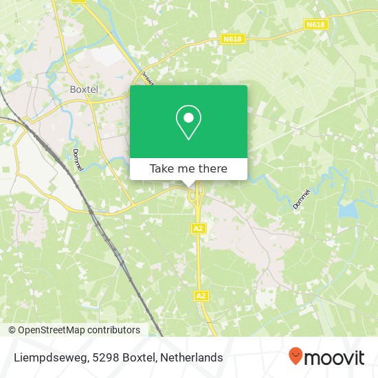 Liempdseweg, 5298 Boxtel map