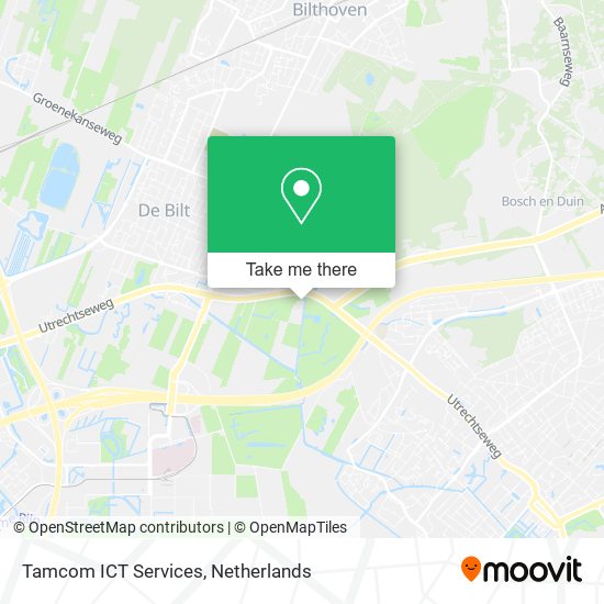 Tamcom ICT Services map