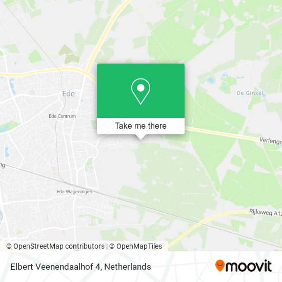 Elbert Veenendaalhof 4 map