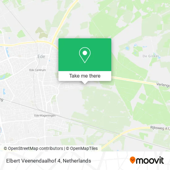 Elbert Veenendaalhof 4 map