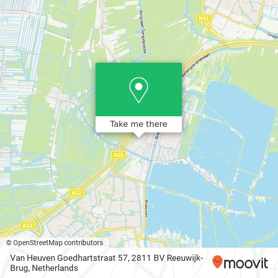 Van Heuven Goedhartstraat 57, 2811 BV Reeuwijk-Brug map