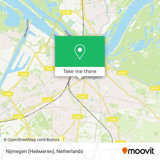 Nijmegen (Неймеген) map