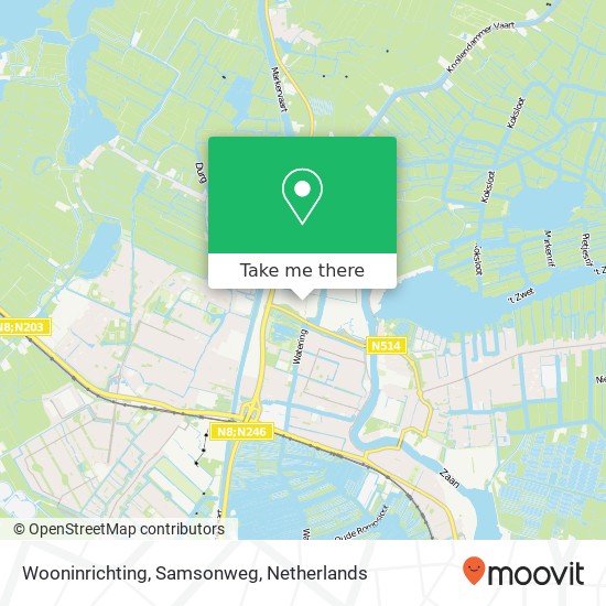 Wooninrichting, Samsonweg map