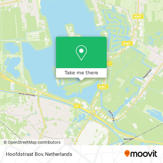 Hoofdstraat Bov map