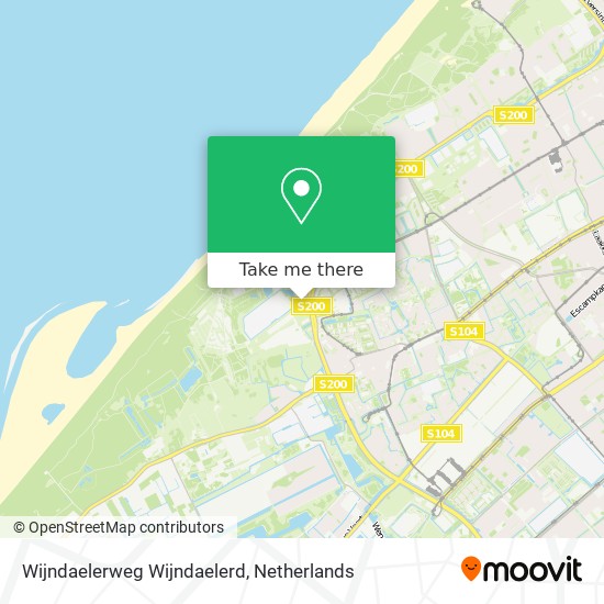 Wijndaelerweg Wijndaelerd map