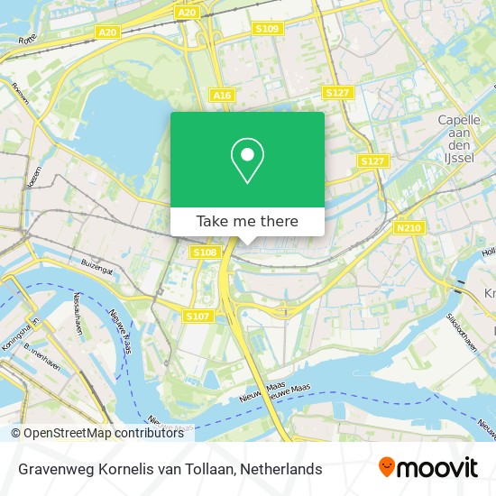 Gravenweg Kornelis van Tollaan map