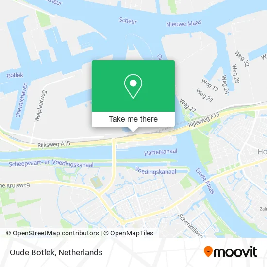 Oude Botlek map
