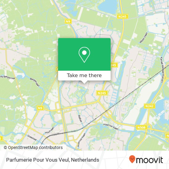 Parfumerie Pour Vous Veul map