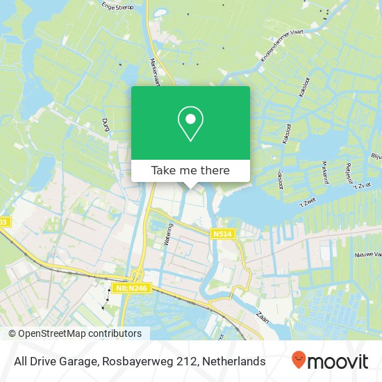 All Drive Garage, Rosbayerweg 212 map