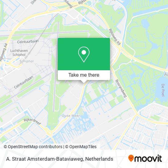 A. Straat Amsterdam-Bataviaweg map