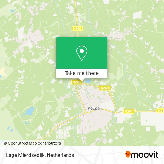 Lage Mierdsedijk map