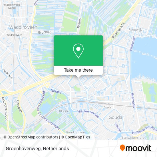 Groenhovenweg map