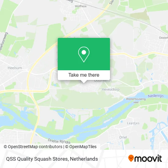 QSS Quality Squash Stores map