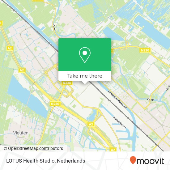 LOTUS Health Studio map