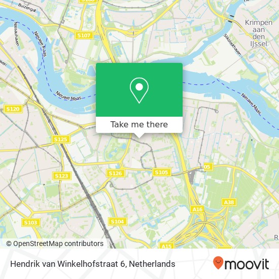 Hendrik van Winkelhofstraat 6 Karte