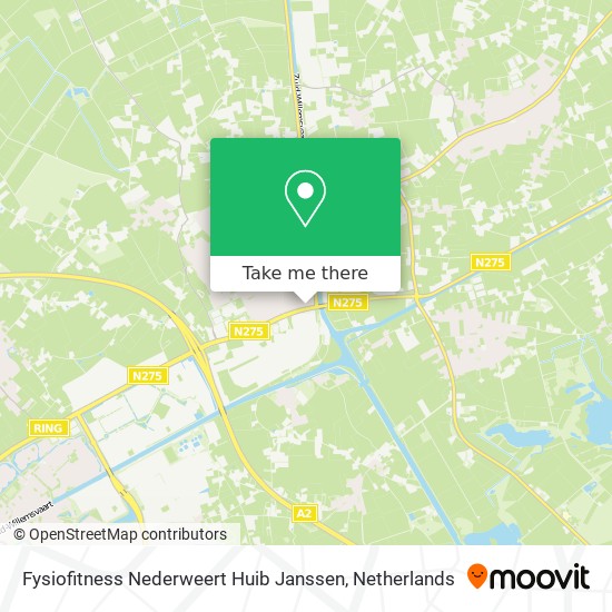 Fysiofitness Nederweert Huib Janssen map