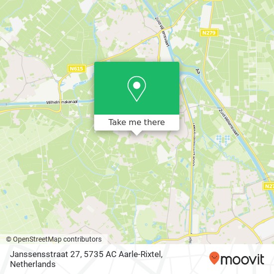 Janssensstraat 27, 5735 AC Aarle-Rixtel Karte