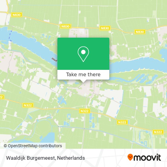 Waaldijk Burgemeest map