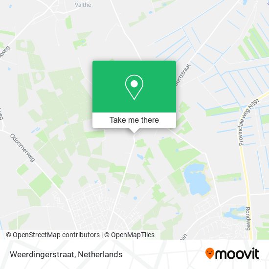 Weerdingerstraat map