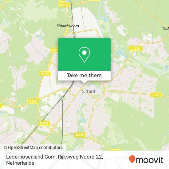 Lederhosenland.Com, Rijksweg Noord 22 map