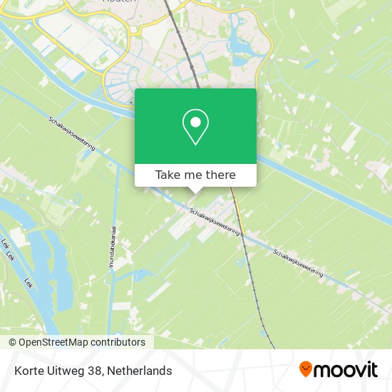 Korte Uitweg 38 map