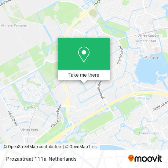 Prozastraat 111a map