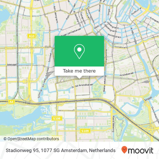 Stadionweg 95, 1077 SG Amsterdam map