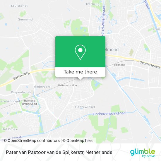 Pater van Pastoor van de Spijkerstr Karte