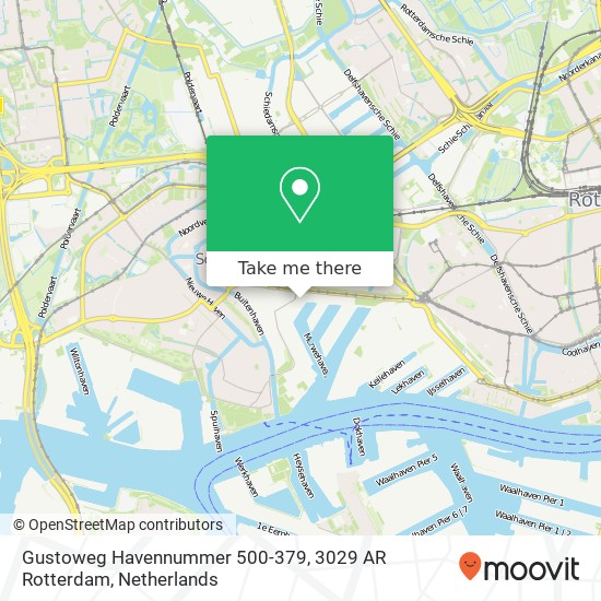 Gustoweg Havennummer 500-379, 3029 AR Rotterdam Karte