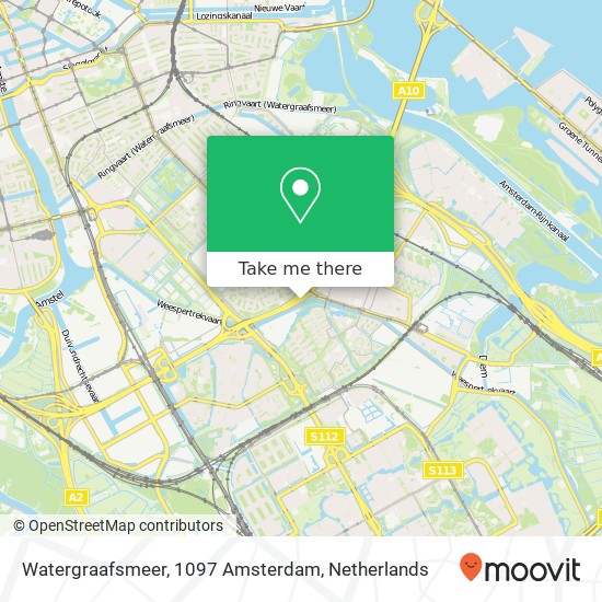 Watergraafsmeer, 1097 Amsterdam map