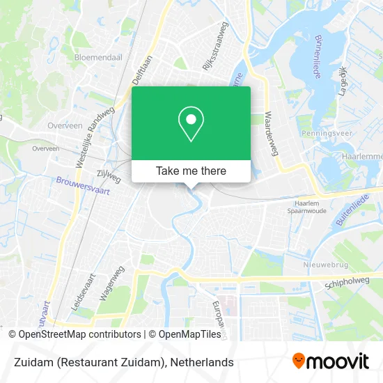 Zuidam (Restaurant Zuidam) map