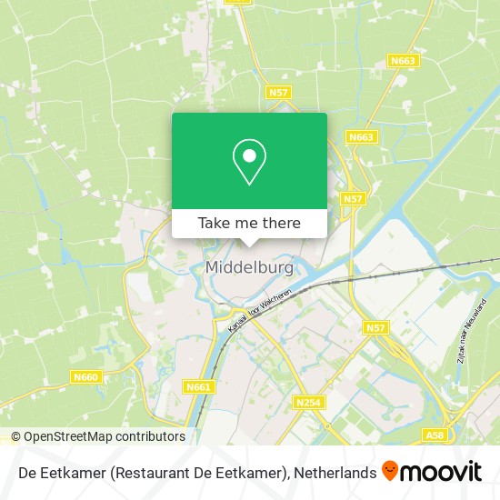 De Eetkamer (Restaurant De Eetkamer) map