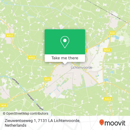 Zieuwentseweg 1, 7131 LA Lichtenvoorde map