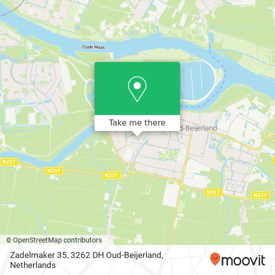 Zadelmaker 35, 3262 DH Oud-Beijerland map