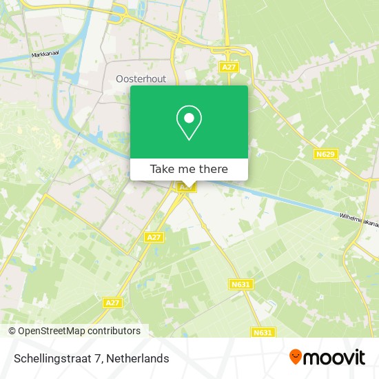 Schellingstraat 7 map