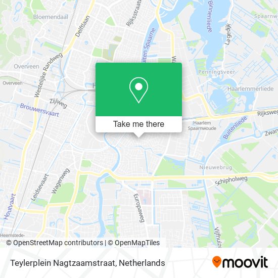 Teylerplein Nagtzaamstraat map