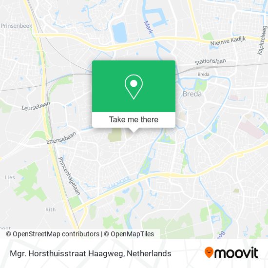 Mgr. Horsthuisstraat Haagweg map