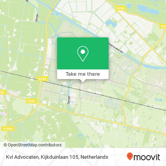 Kvl Advocaten, Kijkduinlaan 105 map