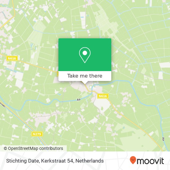 Stichting Date, Kerkstraat 54 map