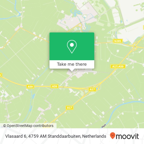 Vlasaard 6, 4759 AM Standdaarbuiten map