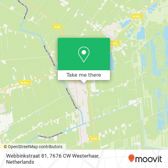 Webbinkstraat 81, 7676 CW Westerhaar map