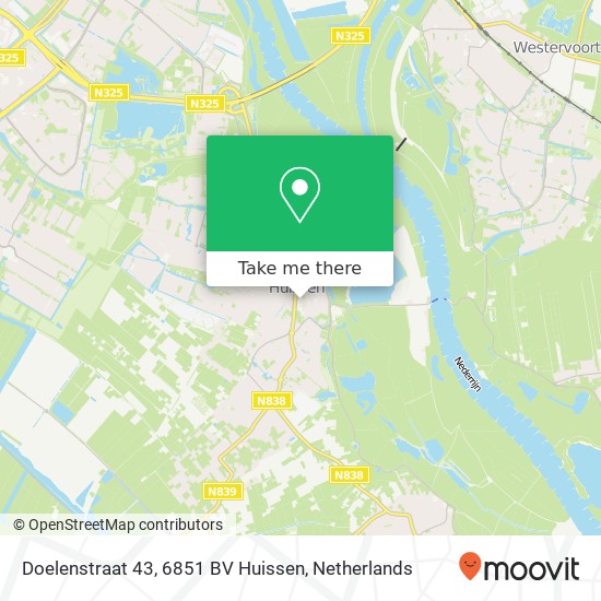 Doelenstraat 43, 6851 BV Huissen map