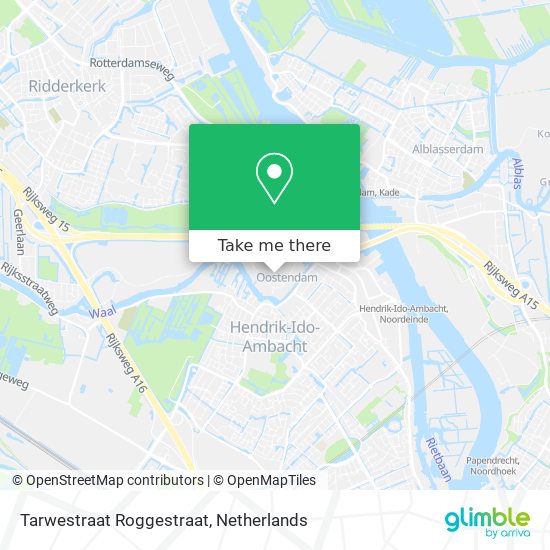 Tarwestraat Roggestraat map