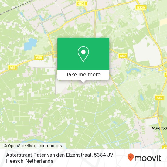 Asterstraat Pater van den Elzenstraat, 5384 JV Heesch map