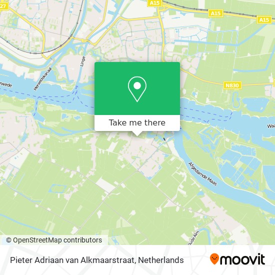 Pieter Adriaan van Alkmaarstraat map