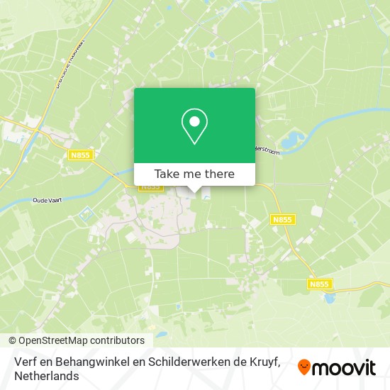 Verf en Behangwinkel en Schilderwerken de Kruyf map