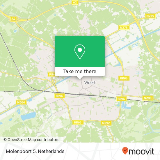 Molenpoort 5 map